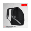 Wenger Mars 16" Laptop Backpack, 26 Litre, Black/ Grey Swiss Designed