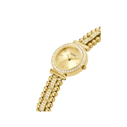 Guess Women's Gold Tone Analog Watch
