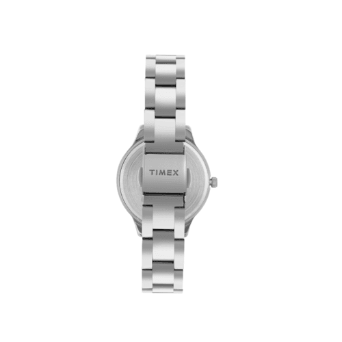 Timex Womens, Silver Dial, Bracelet Stainless Steel Bracelet, Analog Watch