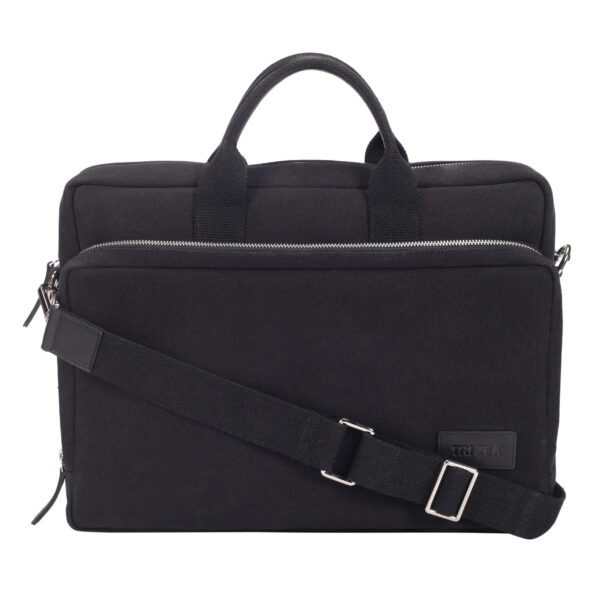 1 TRI ZEA Cotton Canvas Laptop Briefcase