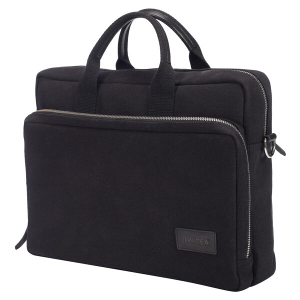 4 TRI ZEA Cotton Canvas Laptop Briefcase